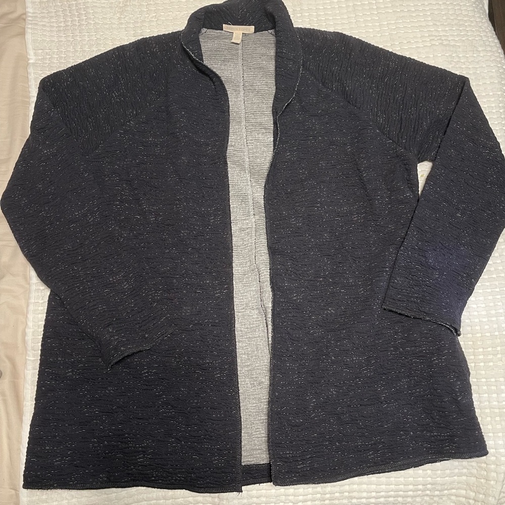 Eileen fisher cardigan thicker material